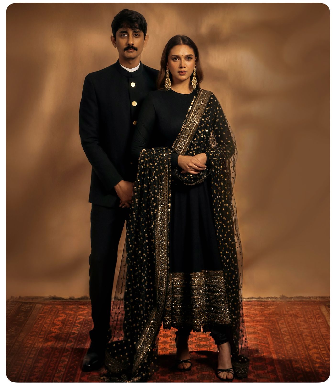 Zohra Black Royal Set