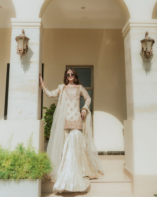 Gulnaar Nazakat Sharara Set
