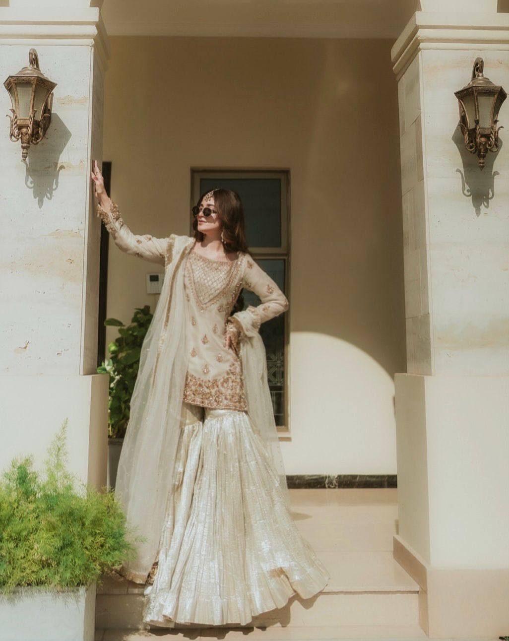 Gulnaar Nazakat Sharara Set