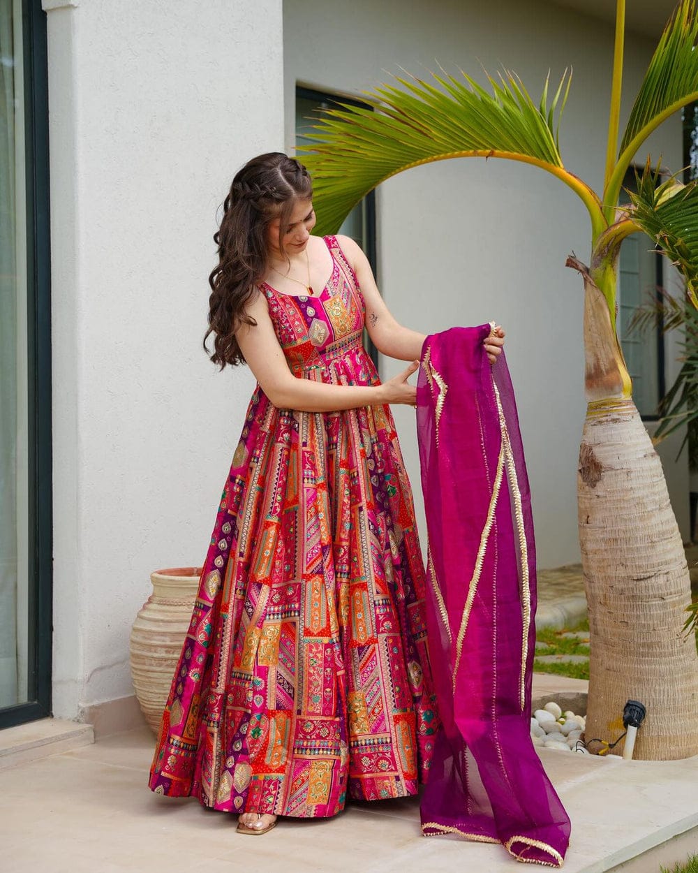 Saanjh Anarkali Gown