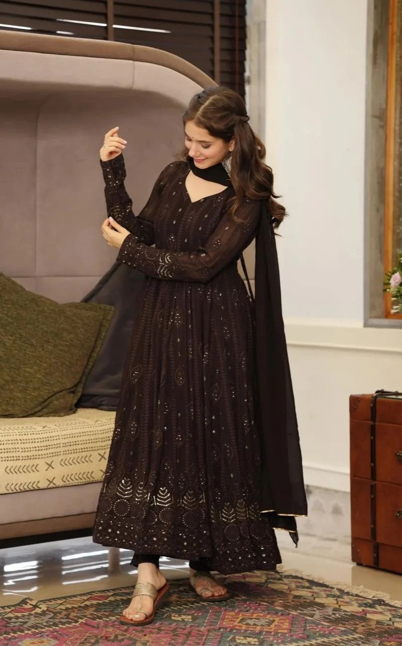 Saanjh Saaz Anarkali Set