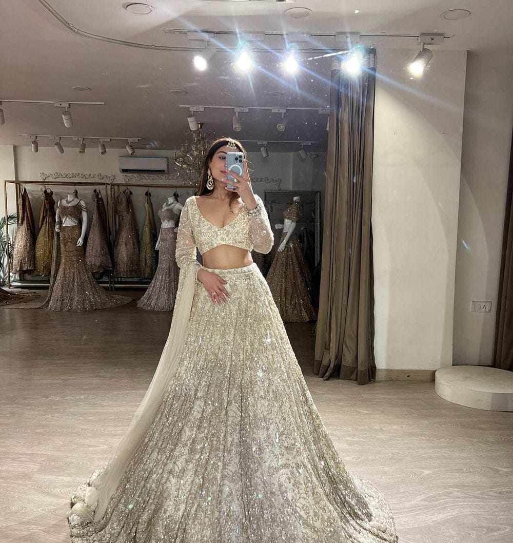 Ivory Royale Embellished Lehenga