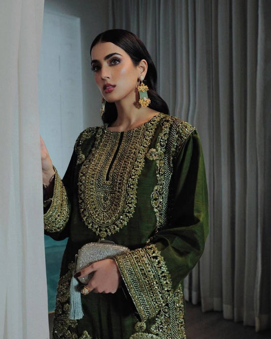 Mehfil-e-Hara Salwar Suit