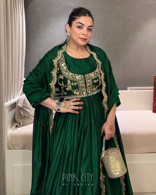 Riwaayat-E-Panna Couture Anarkali Gown