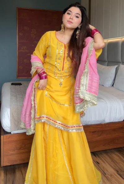 Zarista Nazaakat Sharara Suit Set