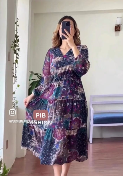 Nyra Noor Georgette Dress