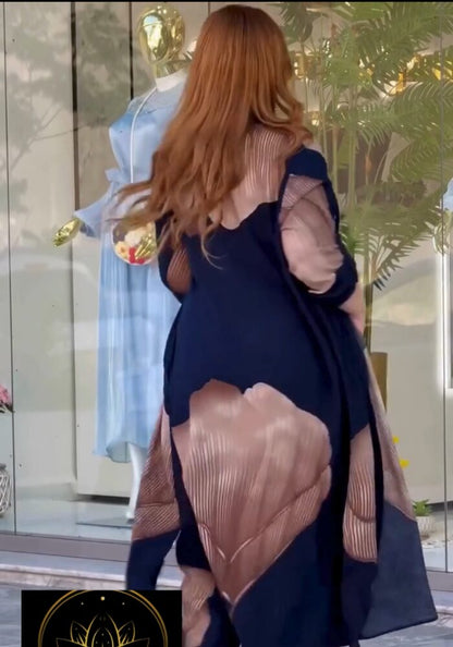 Golden Leaf Bloom Co-Ord Set