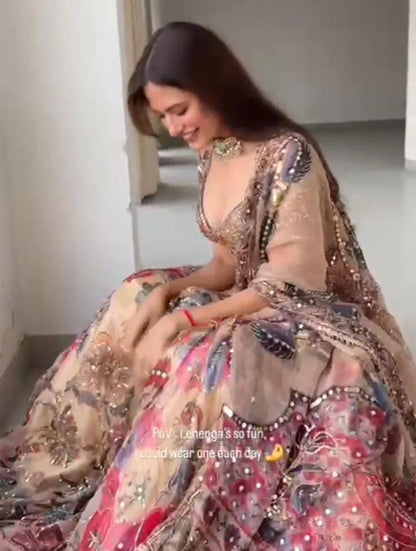 Sparkle Symphony lehenga Choli