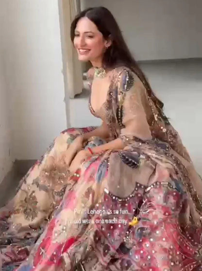 Sparkle Symphony lehenga Choli