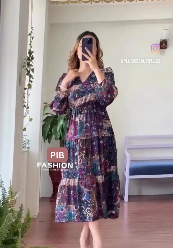 Nyra Noor Georgette Dress