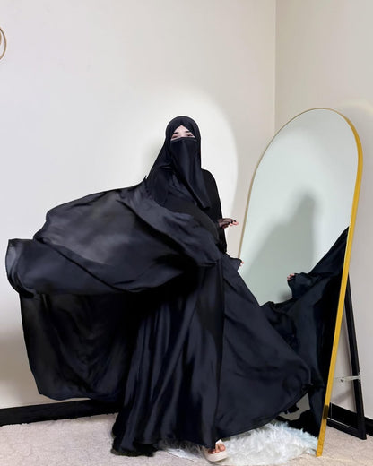 Black Cape Abaya