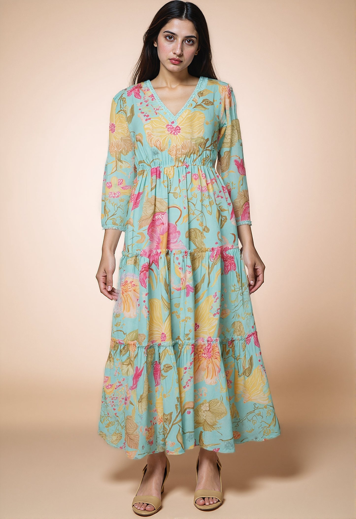 Teal Appeal Maxi Dress