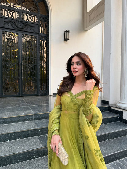 Hariyali Noor Twirl Set