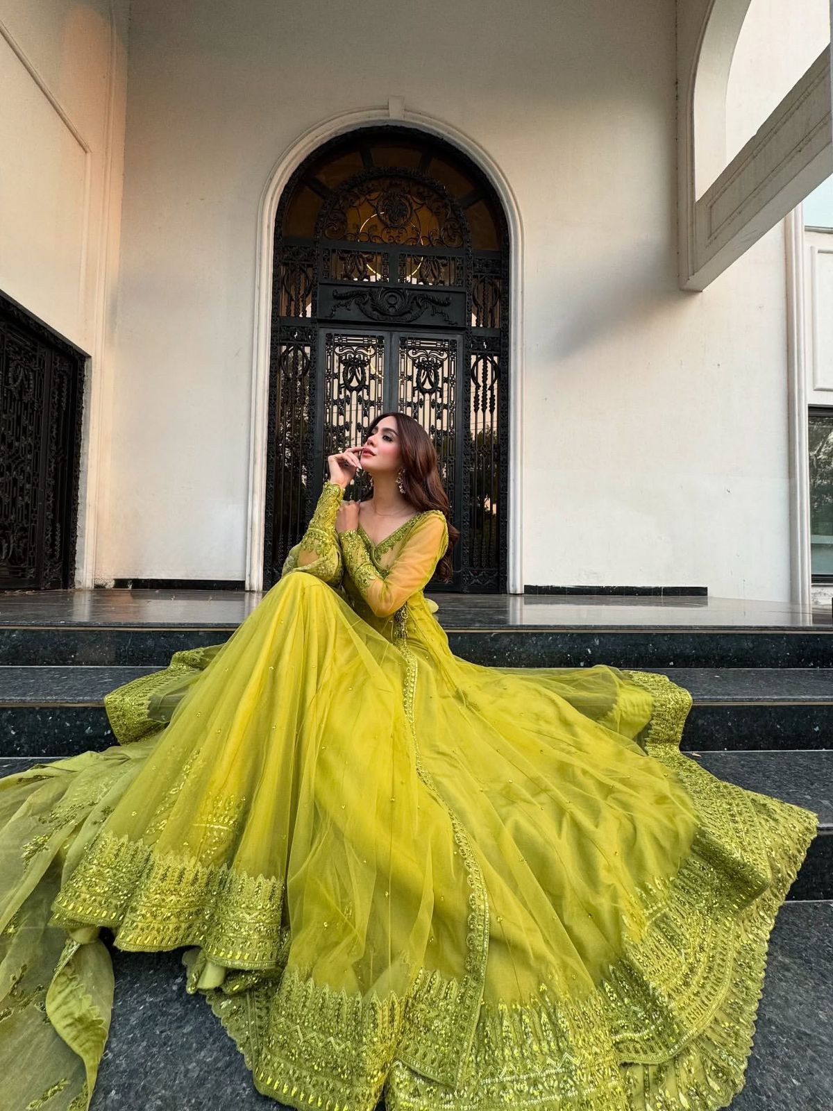 Hariyali Noor Twirl Set