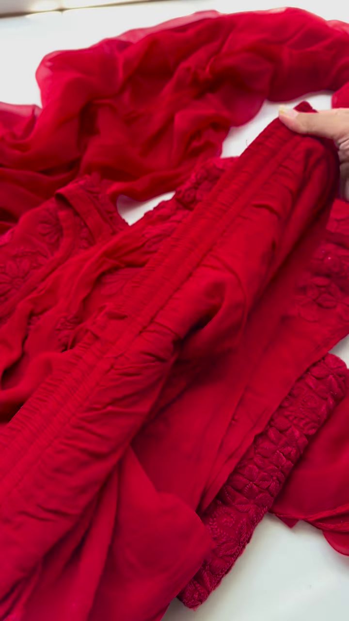 Sindoor Saaj Lucknowi Kurta