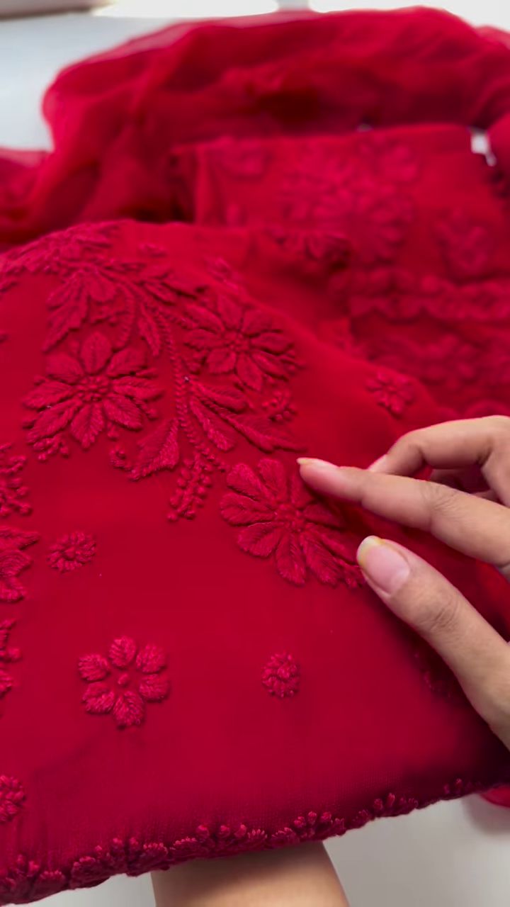 Sindoor Saaj Lucknowi Kurta