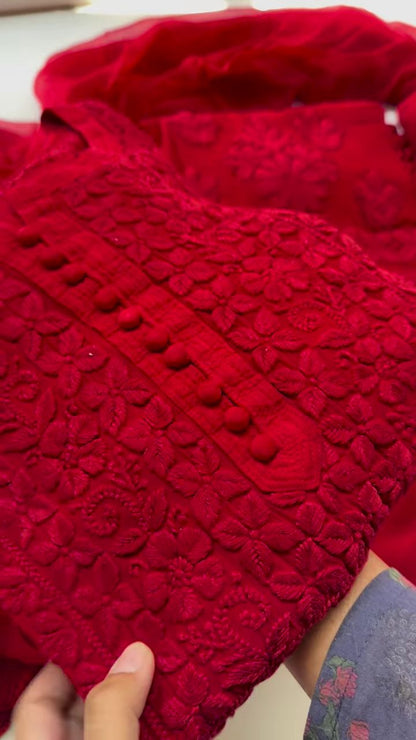 Sindoor Saaj Lucknowi Kurta