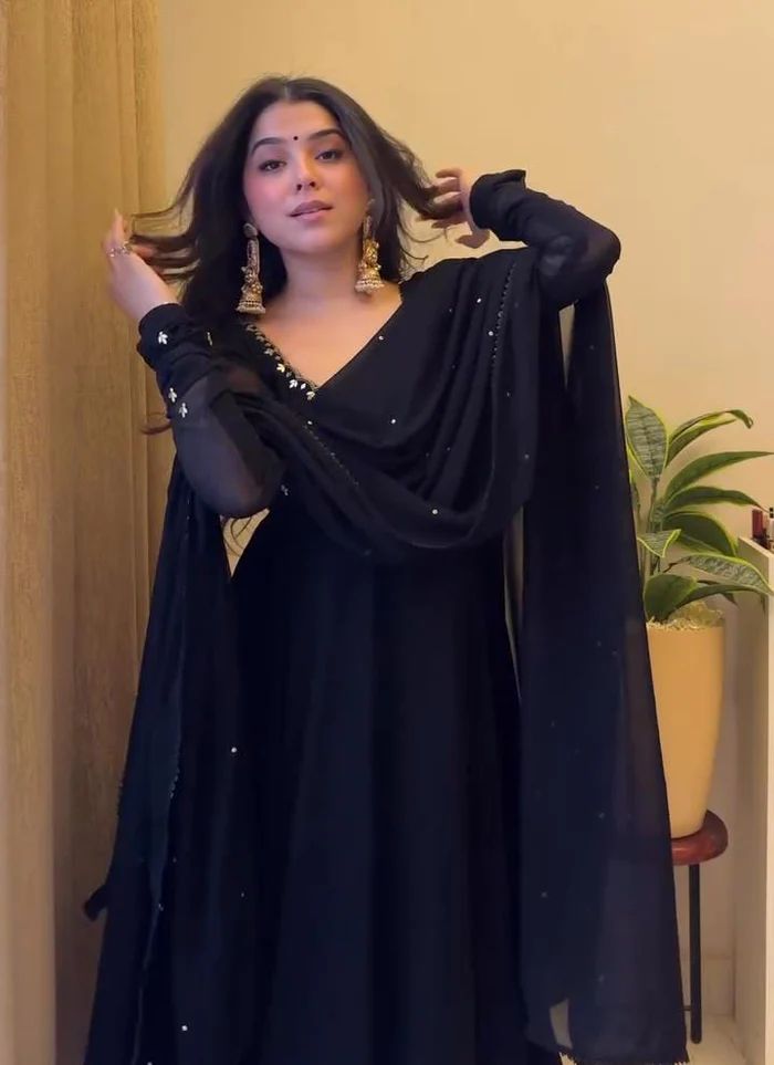 Azure Grace Anarkali