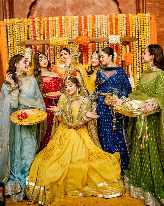 Rang-e-Mehfil Anarkali Set
