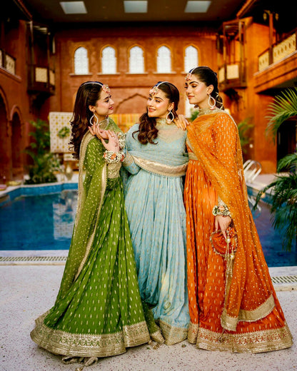 Rang-e-Mehfil Anarkali Set