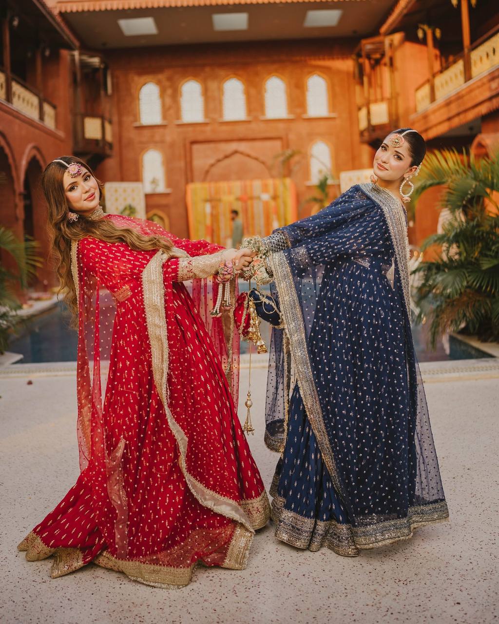 Rang-e-Mehfil Anarkali Set