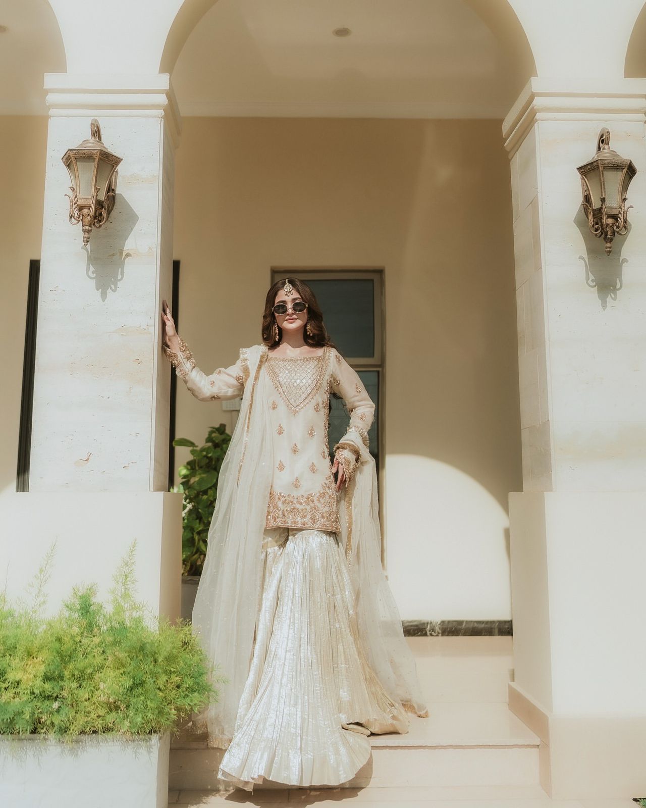 Gulnaar Nazakat Sharara Set