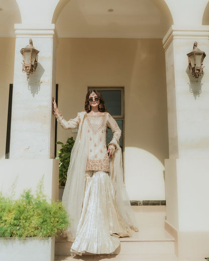 Gulnaar Nazakat Sharara Set