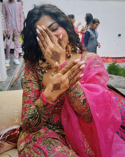 Nazm-E-Gulab Sharara Set