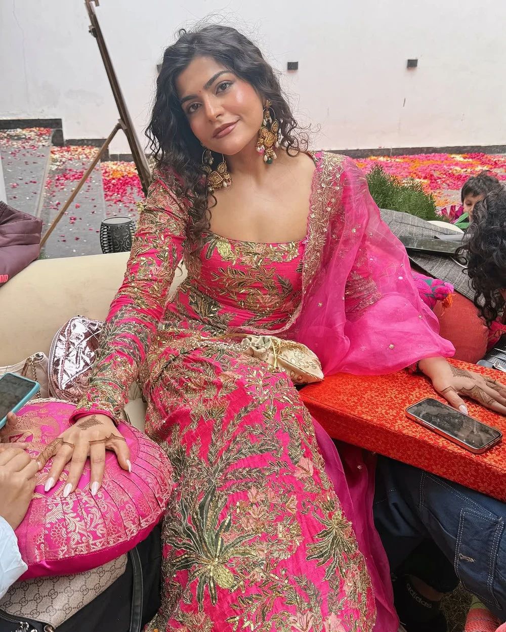 Nazm-E-Gulab Sharara Set