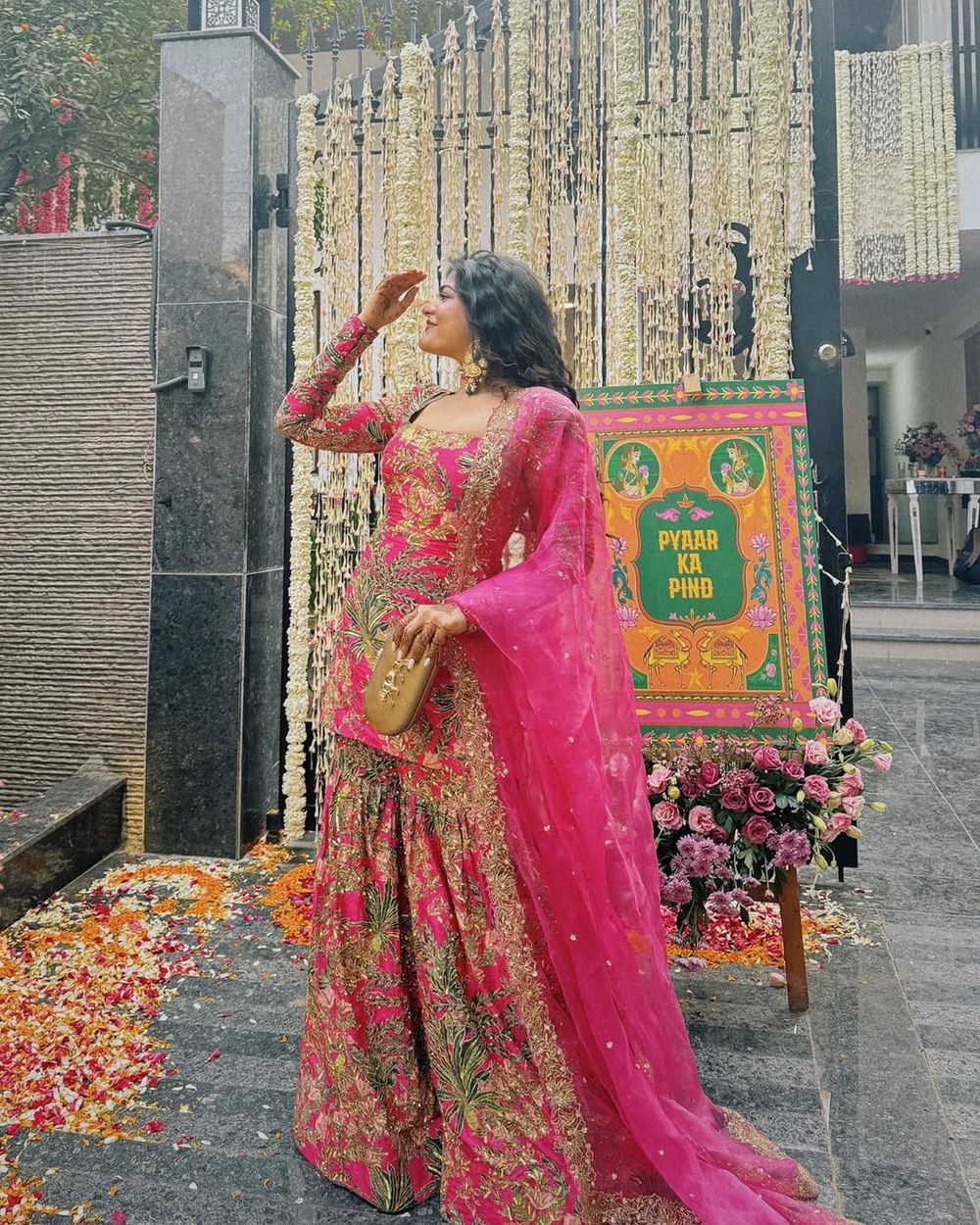 Nazm-E-Gulab Sharara Set