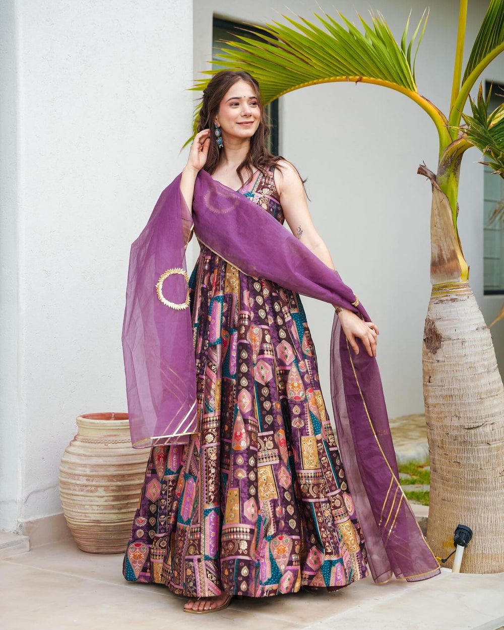 Saanjh Anarkali Gown