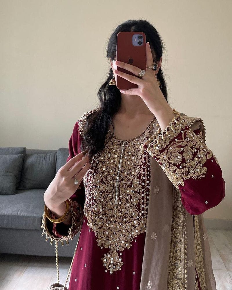 Gulzaar Glam Gharara Set