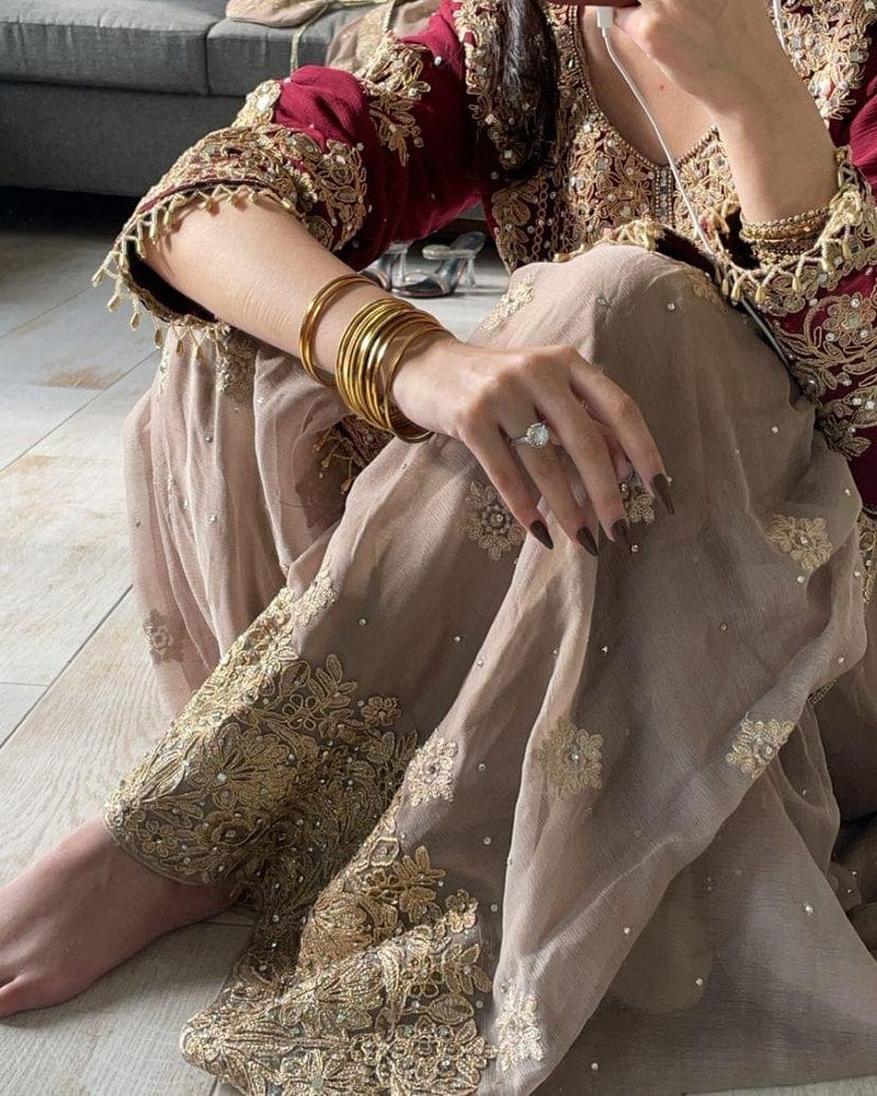 Gulzaar Glam Gharara Set