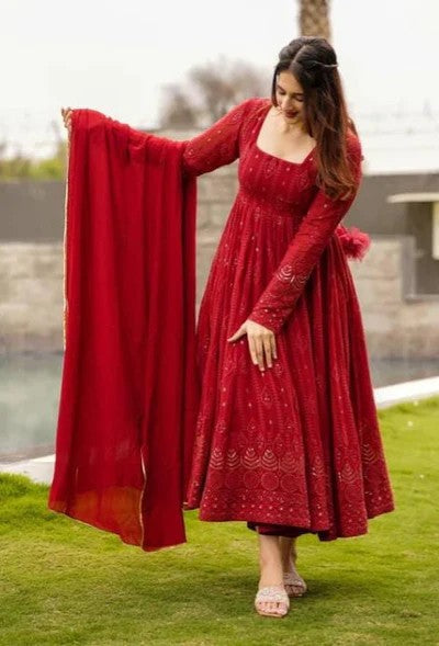 Saanjh Saaz Anarkali Set