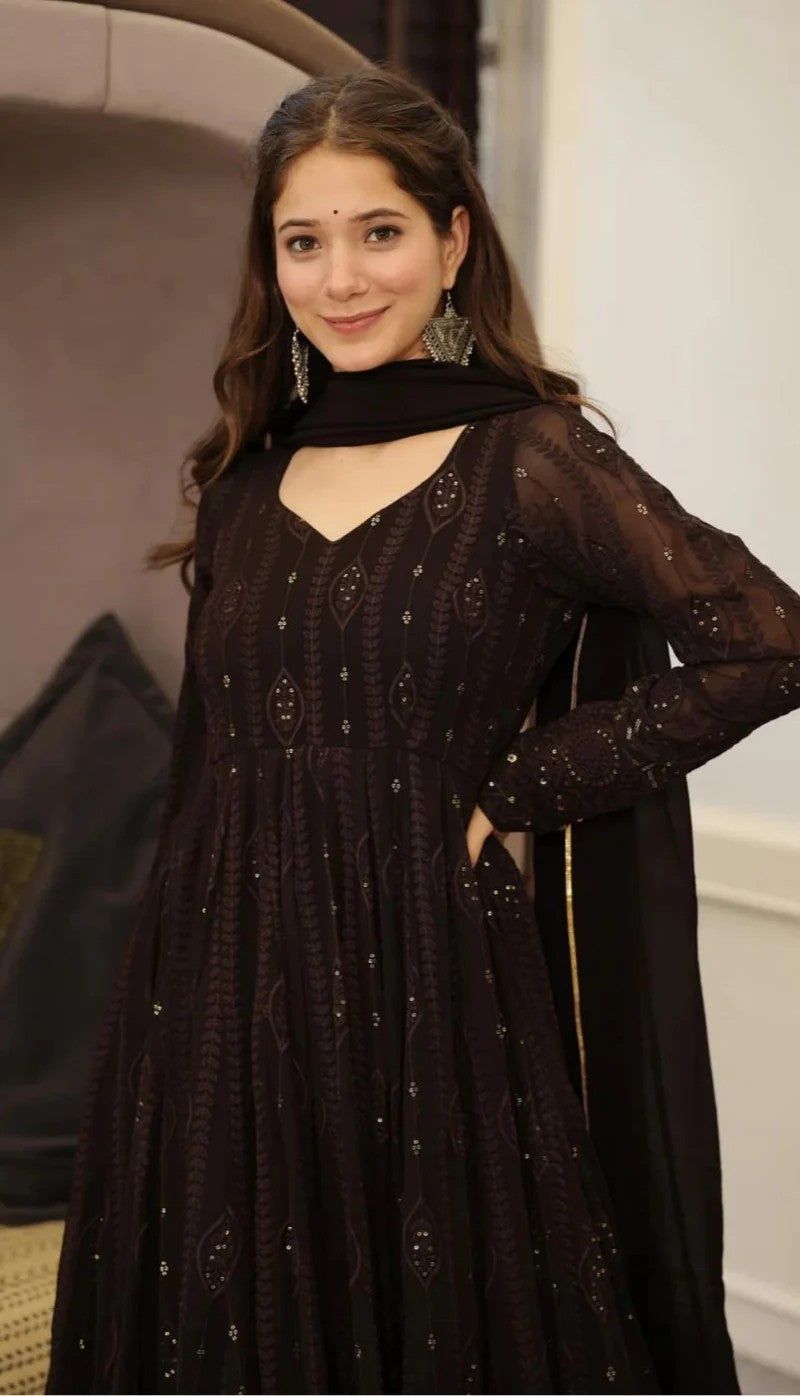 Saanjh Saaz Anarkali Set