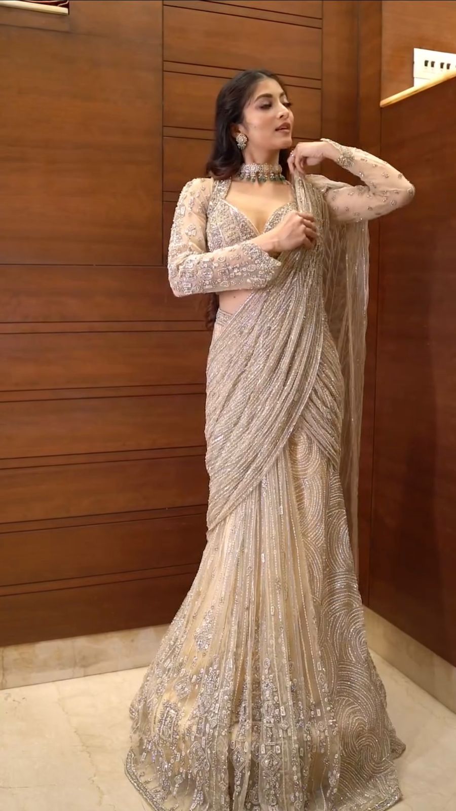 Jashn Elegance Glam Ready To Wear Saree