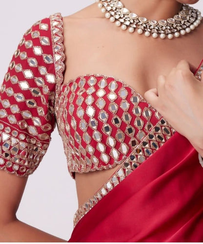 Ravya Mirror Luxe Saree