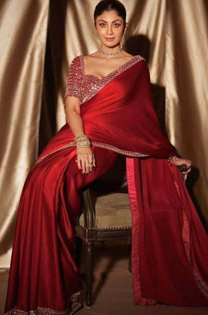 Ravya Mirror Luxe Saree
