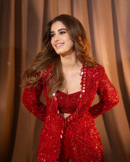 Ruby Glam Jacket Set