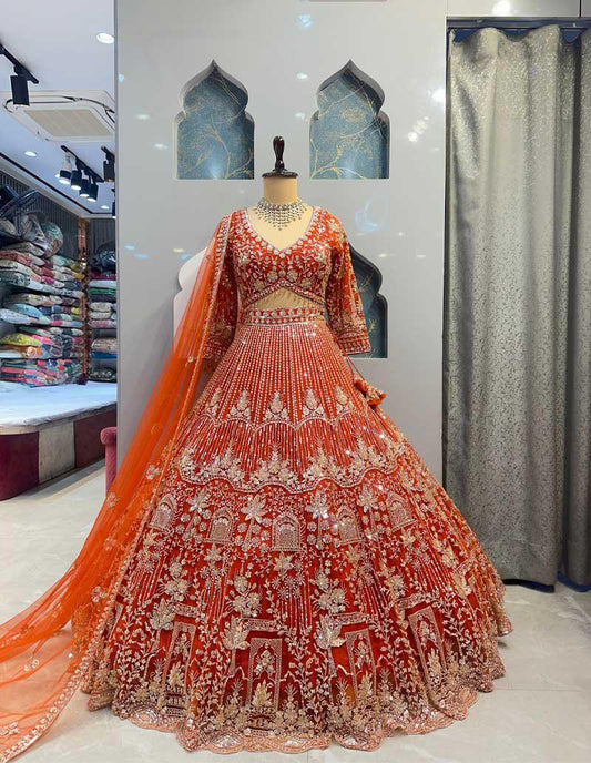 Zahira Mehrunisa Royal Lehenga