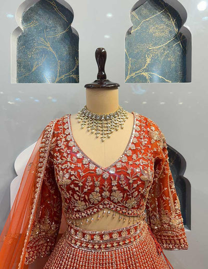 Zahira Mehrunisa Royal Lehenga