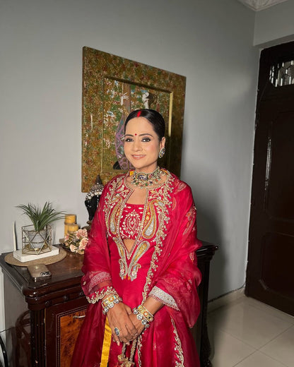 Rani-e-Laal Salwar Suit