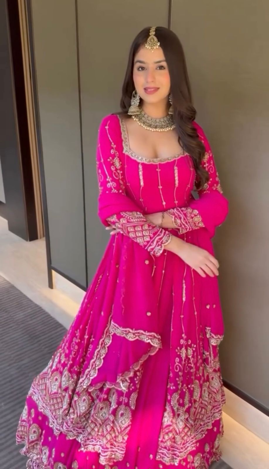 Heer Fuchsia Lehenga