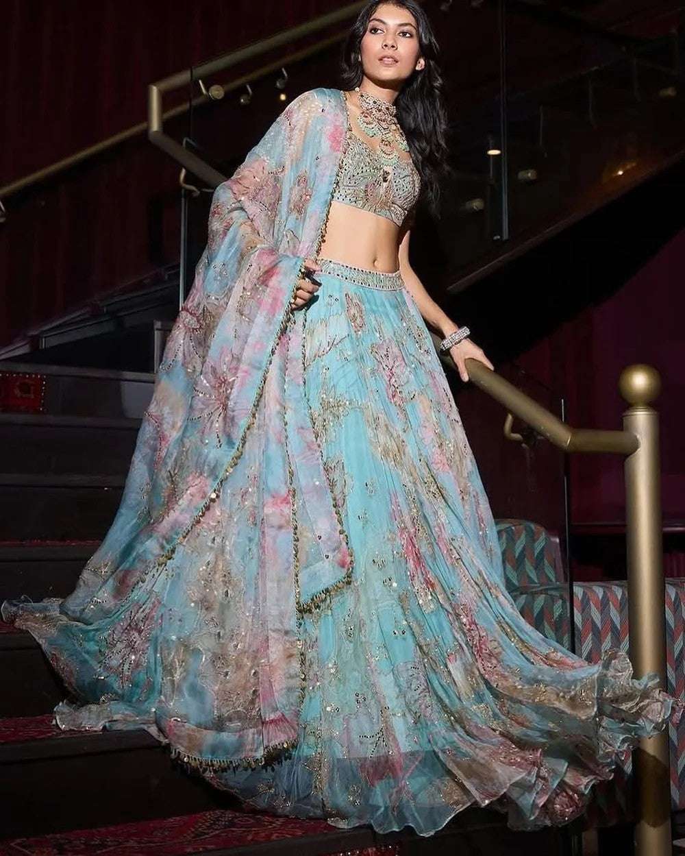 Aqua Dream Lehenga Choli