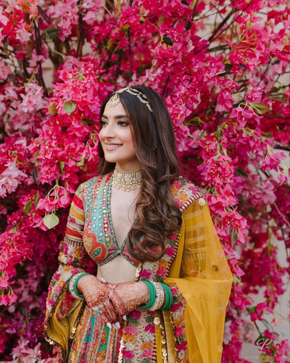 Royal Multicolored Designer Lehenga Choli