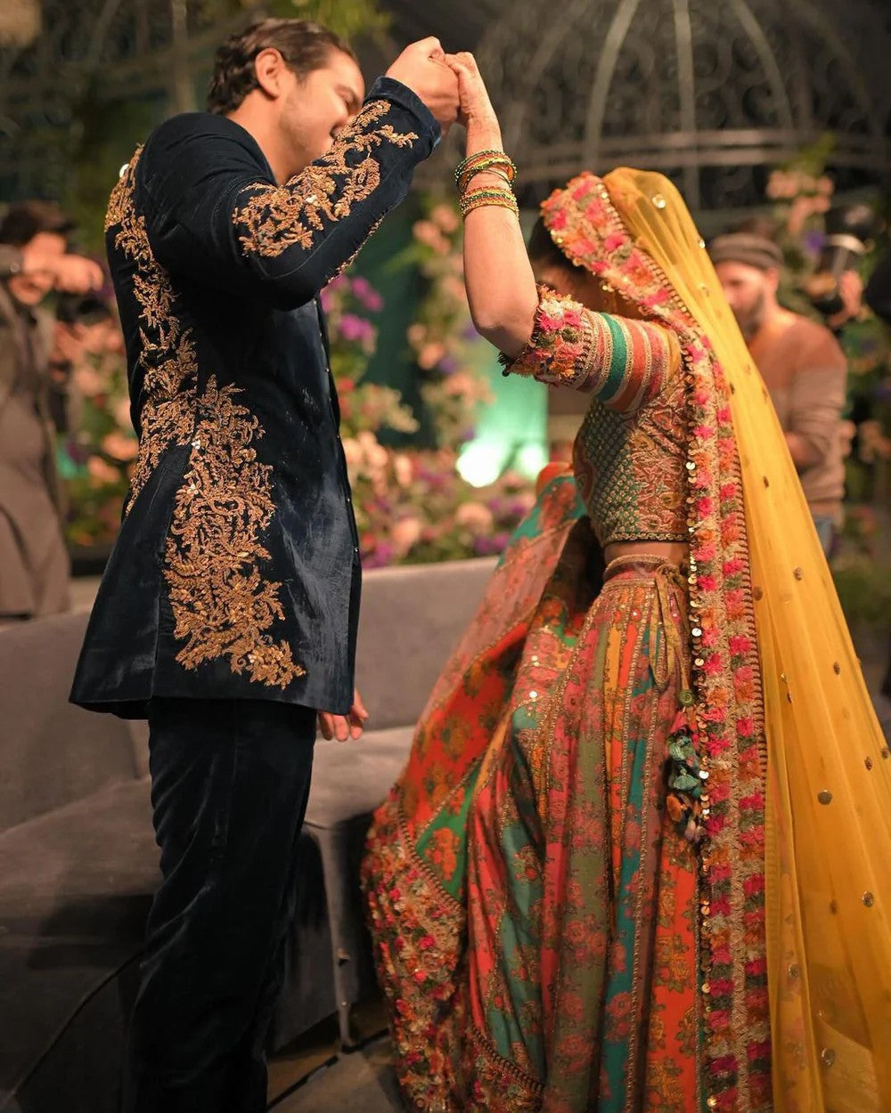 Royal Multicolored Designer Lehenga Choli