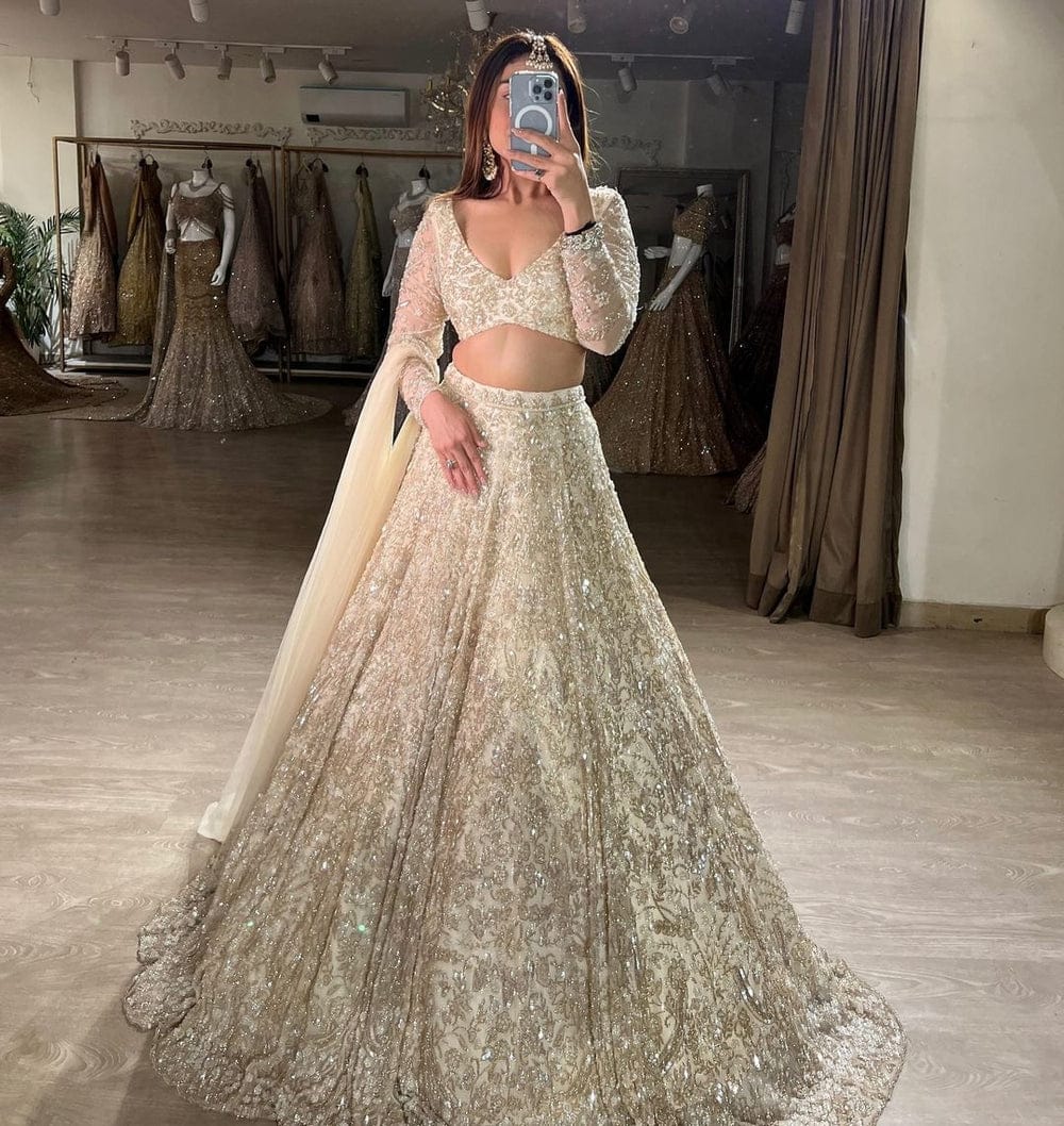 Ivory Royale Embellished Lehenga