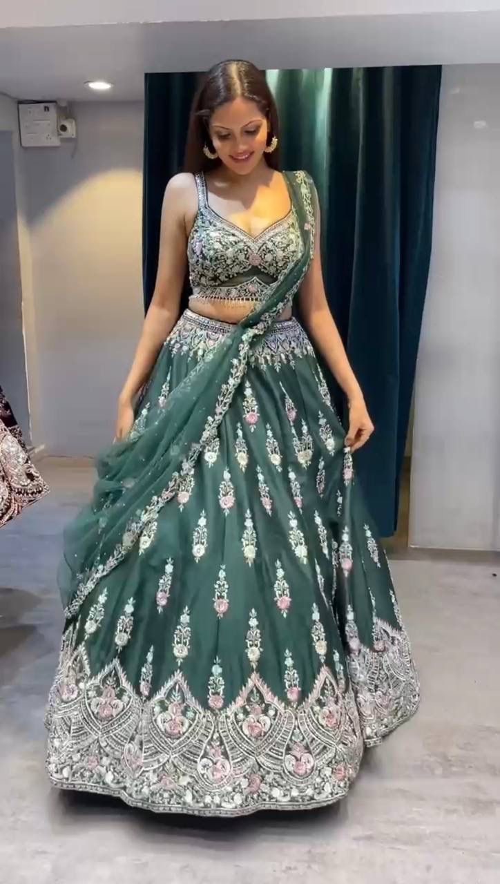 Panna Royale Shahi Haara Lehenga Choli