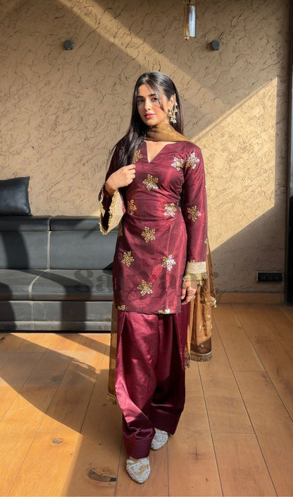 Zayra Zari Kurta Set