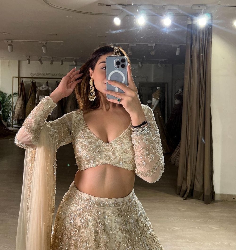 Ivory Royale Embellished Lehenga